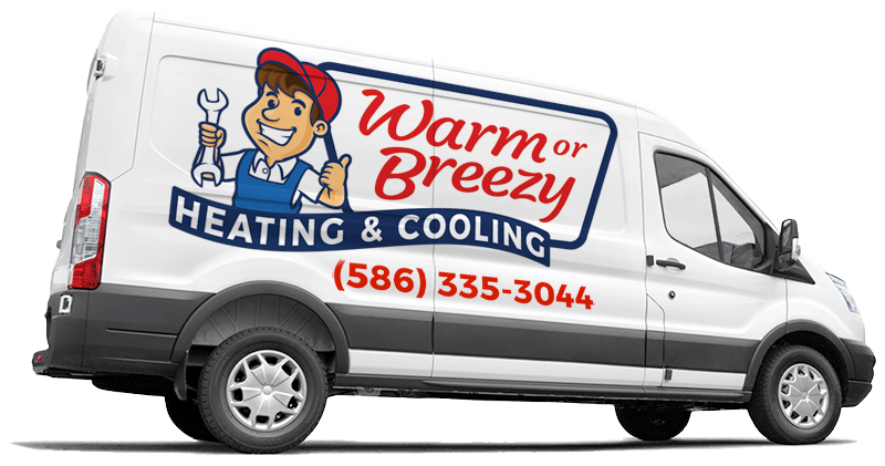 Warm or Breezy Heating & Cooling Van