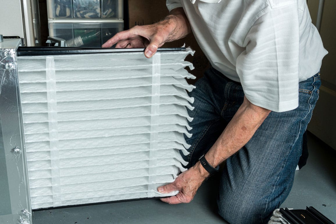 Furnace Air Filter Install